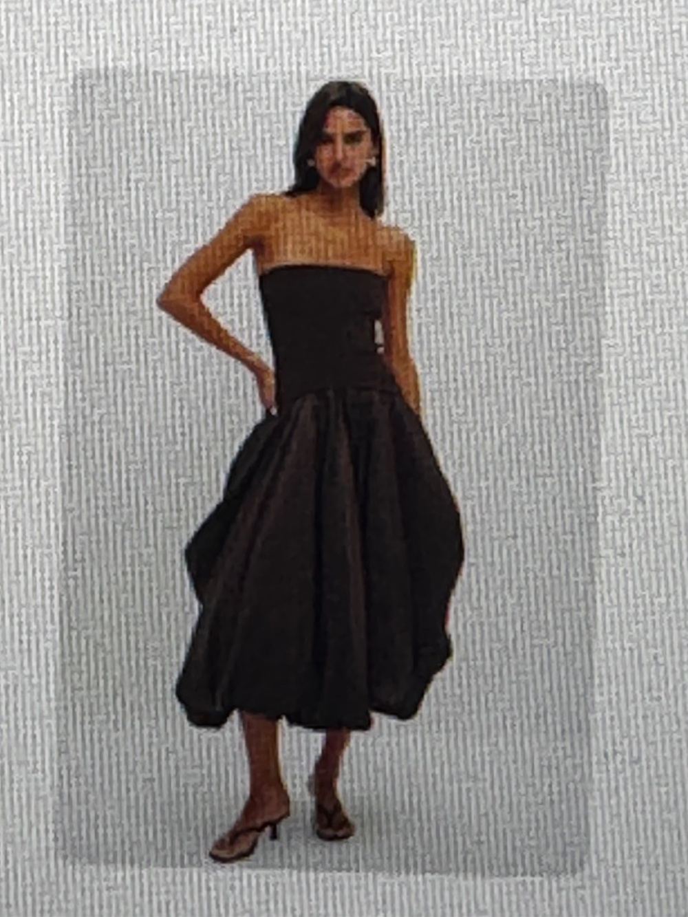 Simkhai Cocoa Izzy Sleeveless Midi Dress XS